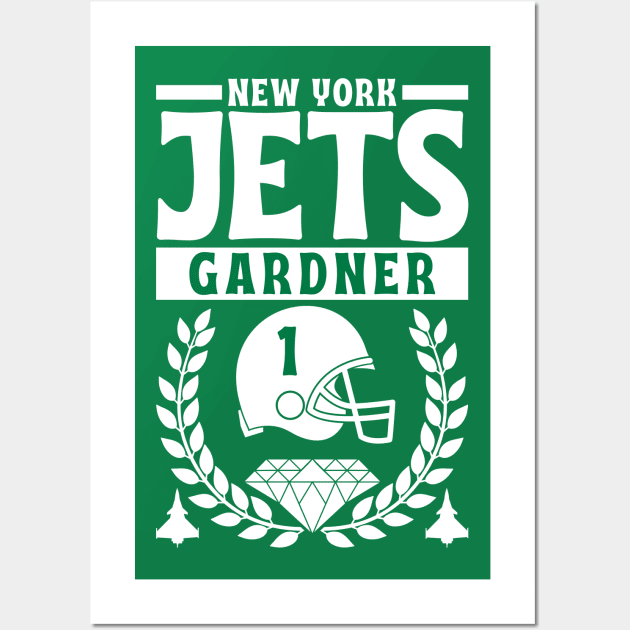 New York Jets Gardner 1 American Football Edition 2 Wall Art by Astronaut.co